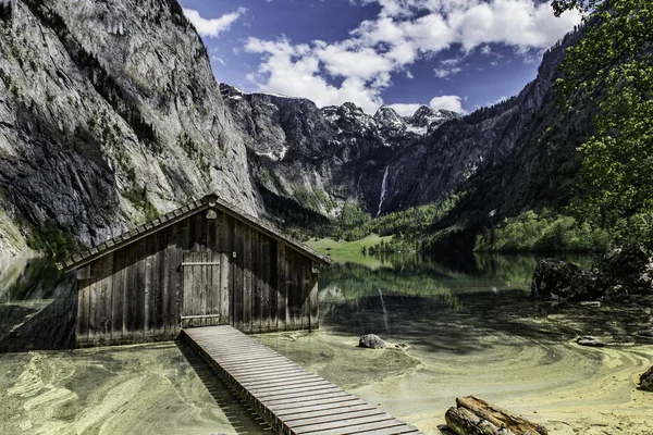 Lake Konigssee(Obersee), Bavyera, Almanya