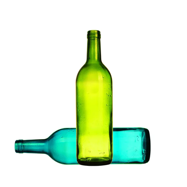 Derramando Vinho Fundo Azul — Fotografia de Stock
