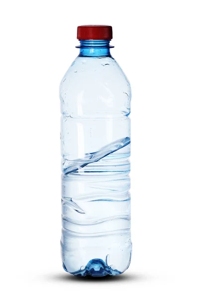 Plastikflasche mit Wasser — Stockfoto