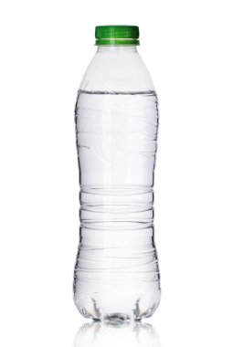 sıvı ile plastik orta şişe 