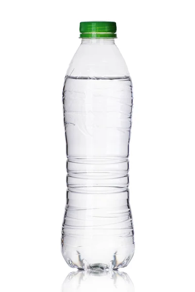 Kunststoff Medium Flasche mit Flüssigkeit — Stockfoto