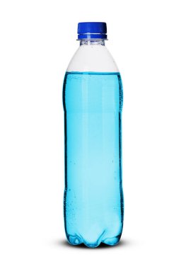 sıvı ile plastik küçük şişe