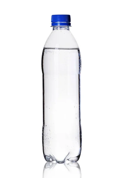 Plastikflasche mit Flüssigkeit — Stockfoto