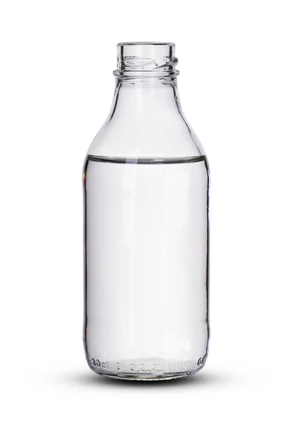 Kleine Glasflasche mit Flüssigkeit — Stockfoto