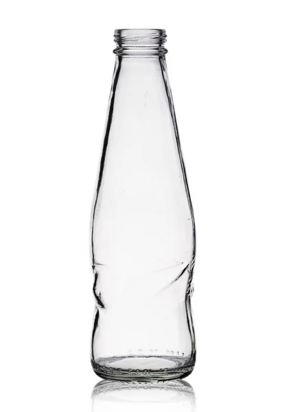 Pequeña botella vacía de jugo —  Fotos de Stock