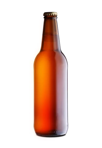 Bottiglia chiusa piena di birra — Foto Stock
