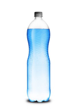 su ile plastik büyük şişe