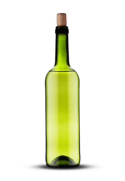 Botella llena de vino — Foto de Stock