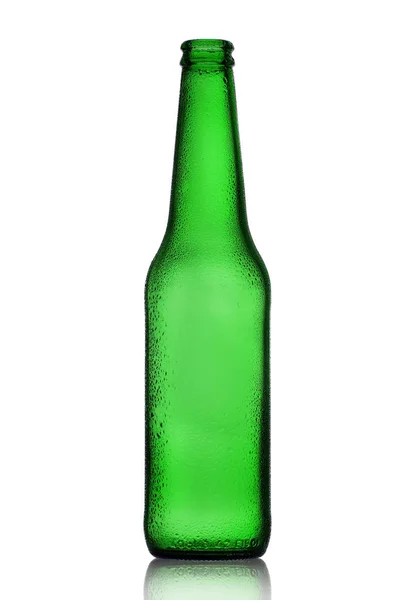 Bottiglia di birra vuota — Foto Stock