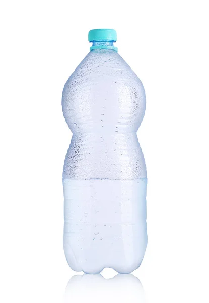 Die durchschnittliche Plastikflasche — Stockfoto