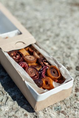 El sanatları ambalajLezzetli tatlı pastille