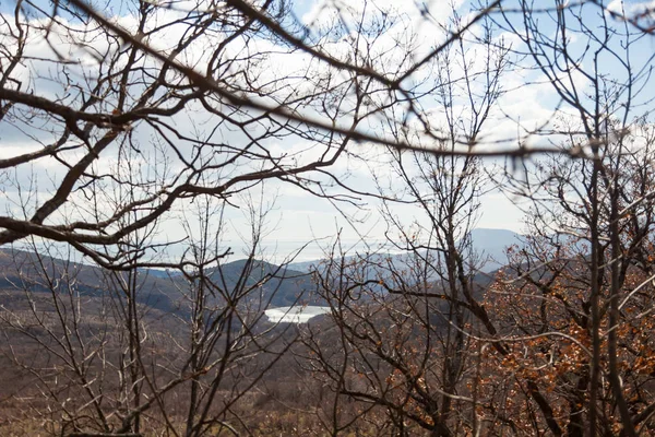 クリミアの南海岸 早春の旅行中に撮影 — ストック写真