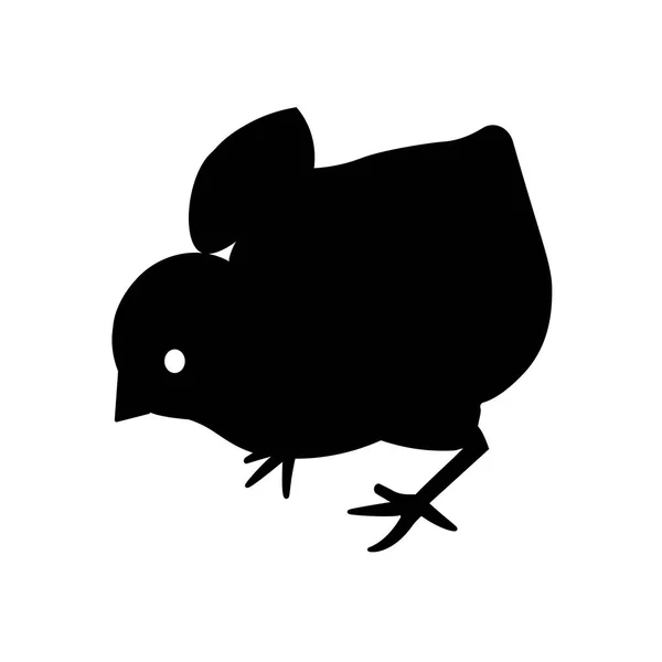 Eenvoudige Illustratie Van Chick Pictogram Voor Web — Stockvector