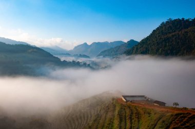 Deniz sis hill yerler doğal