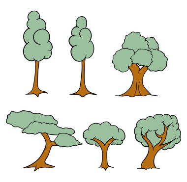 mavi gökyüzü arka plan üzerinde renkli ağaç