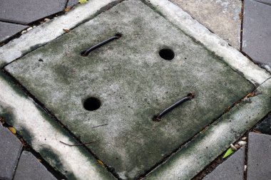  Cap çimento boruyu kapatın 