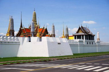 Grand palace ve Wat phra keaw, bangkok Tayland