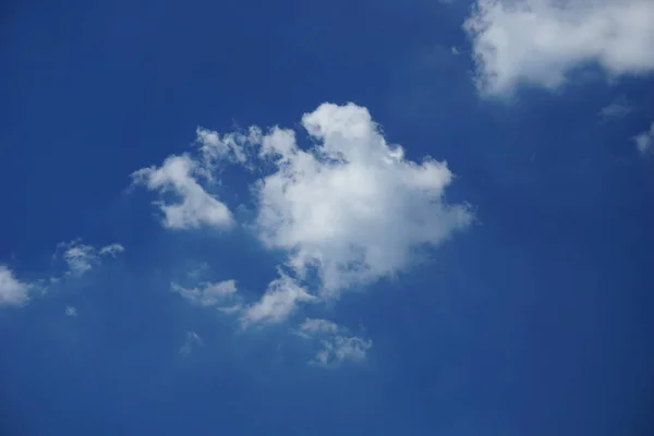 Zbliżenie Chmura Błękitnego Nieba — Zdjęcie stockowe