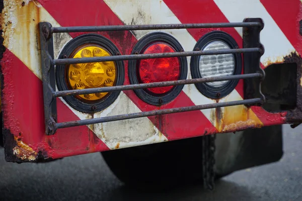 Signal Light with Steel Bumper on truck