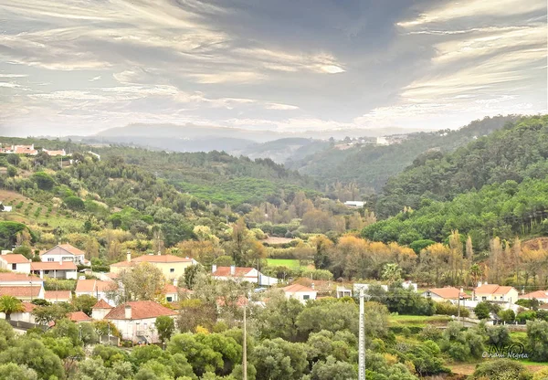 Вид Португальську Село — стокове фото