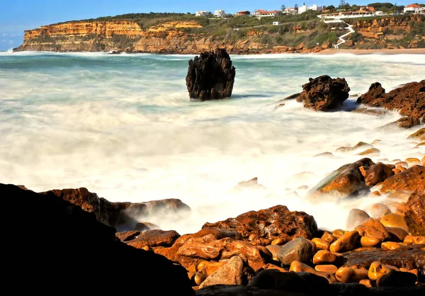 Vue Sur Océan Atlantique Sao Lourenco — Photo