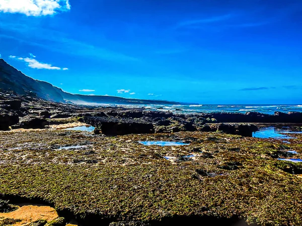 Paisagem Ericeira Com Céu Azul Mar — Fotografia de Stock