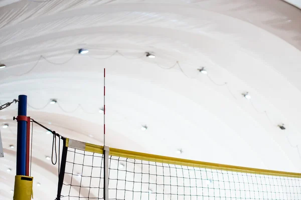 Red Voleibol Cálido Hangar Inflable Invierno — Foto de Stock