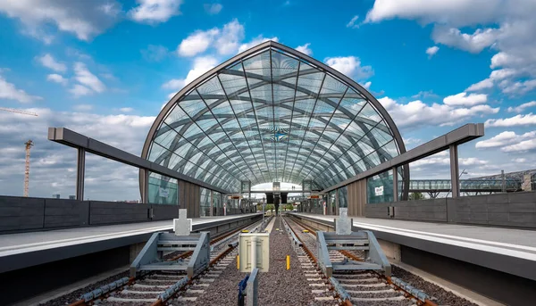Estación Metro Elbbruecken Hamburgo Alemania —  Fotos de Stock
