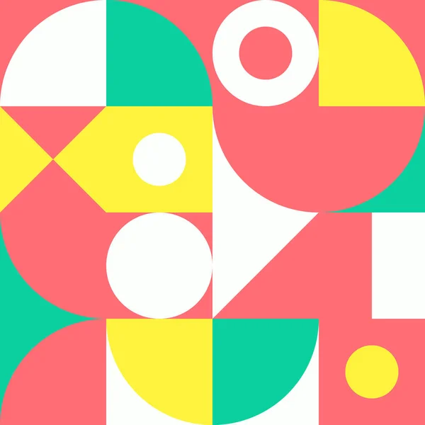 Fond minimaliste motif sans couture avec forme simple — Image vectorielle