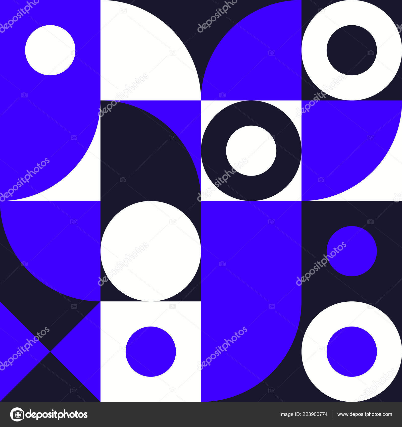 Minimalist Background Seamless Pattern With Simple Shape Vector Image By C Vanzyst Vector Stock