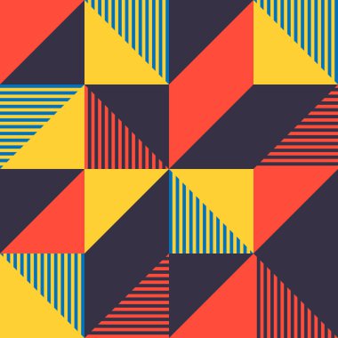 Minimalist arka plan basit şekli ile seamless modeli