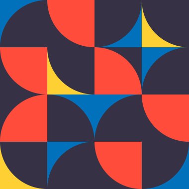 Minimalist arka plan basit şekli ile seamless modeli