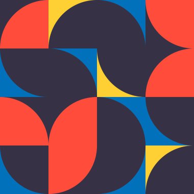 Minimalist arka plan basit şekli ile seamless modeli