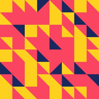 Minimalist arka plan basit şekli ile seamless modeli