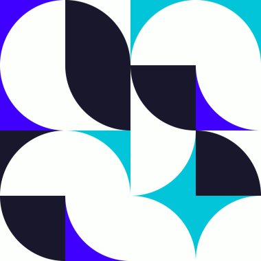 Minimalist arka plan basit şekli ile seamless modeli