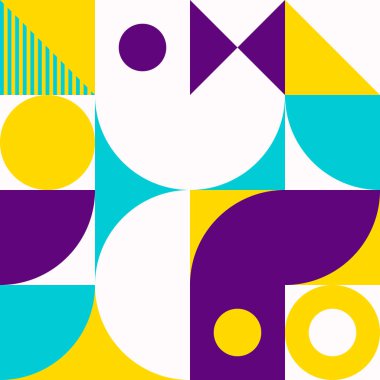 Minimalist arka plan basit şekli ile seamless modeli