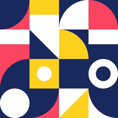 Minimalist arka plan basit şekli ile seamless modeli