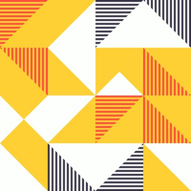 Minimalist arka plan basit şekli ile seamless modeli