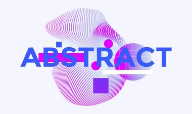 Metin en az geometrik web banner tasarımı için alan