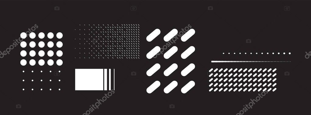 Vector Geometric Shapes Collection For Business Design Concepts Animation Web Interfaces
