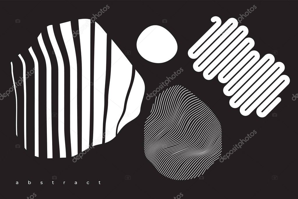 Vector Geometric Shapes Collection For Business Design Concepts Animation Web Interfaces