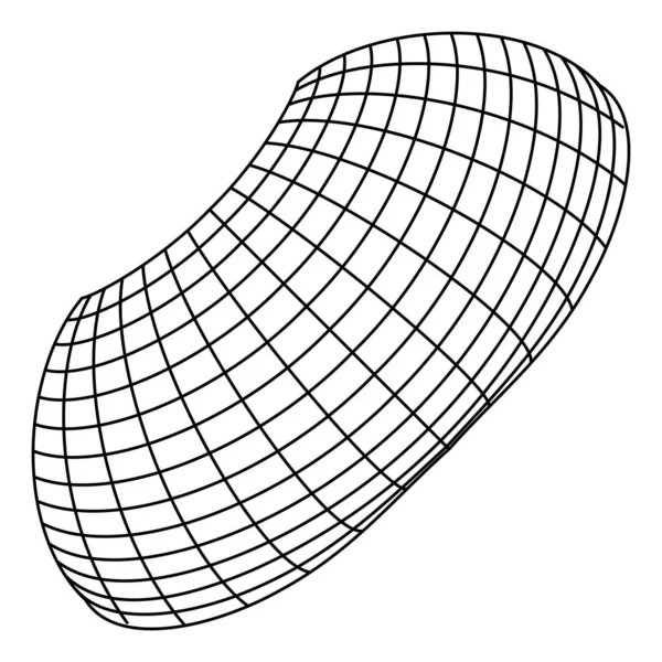 Forma geométrica do vetor para o projeto — Vetor de Stock