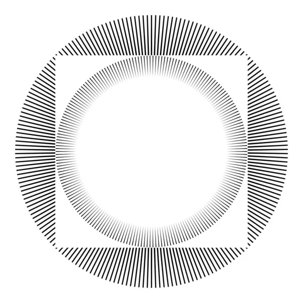 Векторная геометрическая форма для дизайна — стоковый вектор