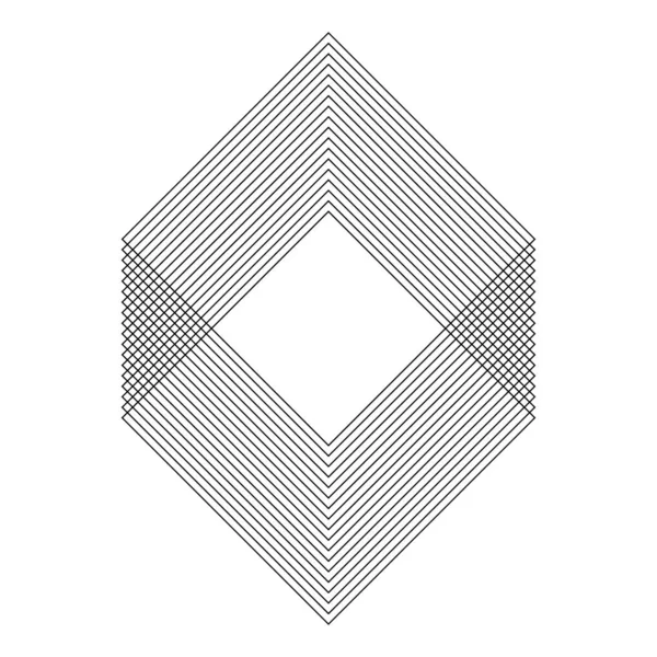 Vector geometrische vorm voorontwerp — Stockvector