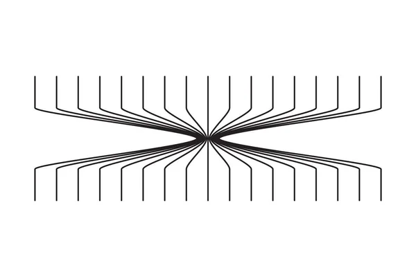 Vektorový abstraktní tvar geometrický prvek pro návrh — Stockový vektor