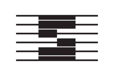 Vektör Soyut Şekil Geometrik öğe tasarım için