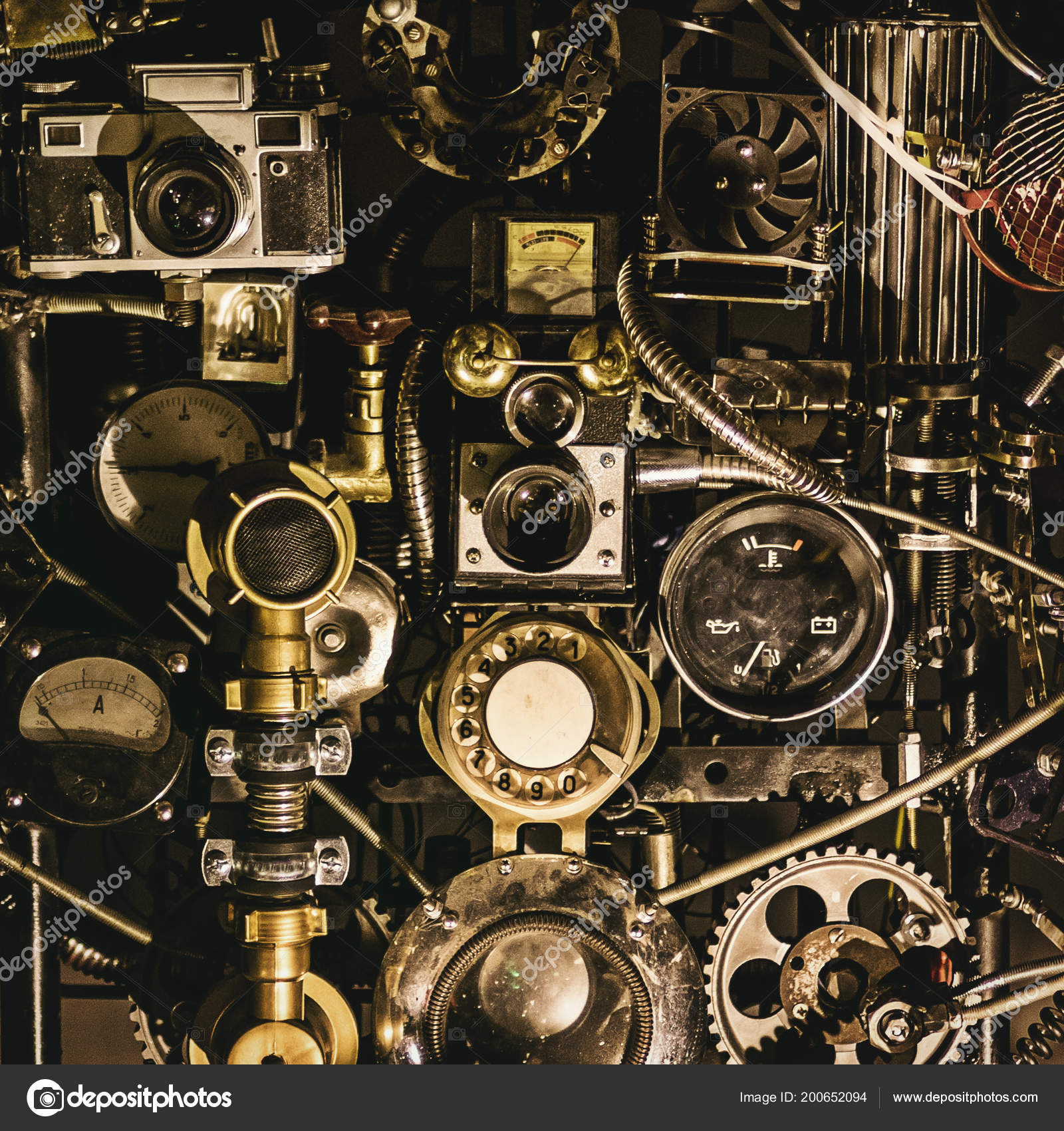 interesting mechanism different parts concept steampunk engineering