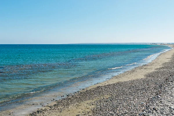 Beautiful Ladys Mile Beach Cyprus — Stock Photo, Image