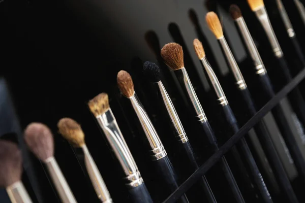 Cepillos de maquillaje profesionales — Foto de Stock