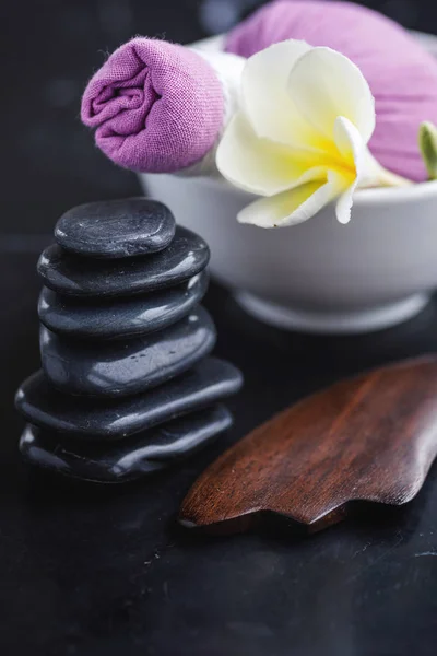 Tools for different kinds of asian massages — Stock Photo, Image